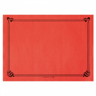 2000 SETS DE TABLE  31x43CM ROUGE