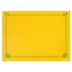 2000SETS DE TABLE 31x43JAUNE SOLEIL