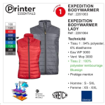 1pc VESTE  SANS MANCHE EXPEDITION