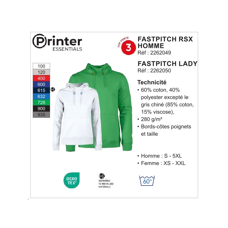 1 pc Fastpitch RSX  Sweatshirt 