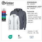 1 Pc OverheadSweatshirt Fullzip  