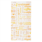 500 Sachets croissants 14+7x26cm