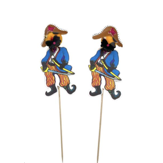 100 pcs Pirate sur pique