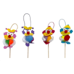 100 pcs  Clown  attache cheveux 