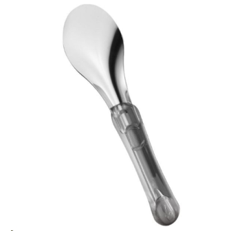 Spatule en inox 18/10 manche transp