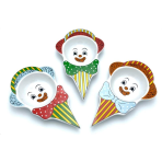 6 pcs ASSIETTE CLOWN ASST