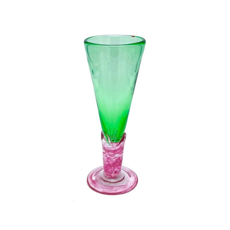 1 Verre eldo bas pied Rose - Opale