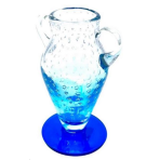  4 Verres Amphore bleu 30 cl