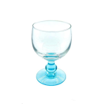  1 VERRE BALLON AZUR