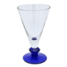 6 Verres vero pied bleu 21cl