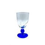 1 VERRE PIED BLEU