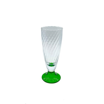 1 VERRE PIED VERT