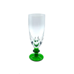 1 VERRE PIED VERT