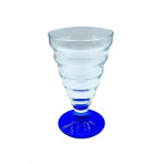 1 VERRE PIED BLEU