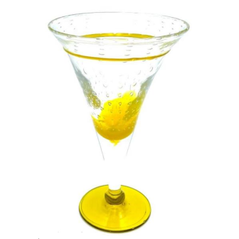 4 Verres Miami Jaune  48c