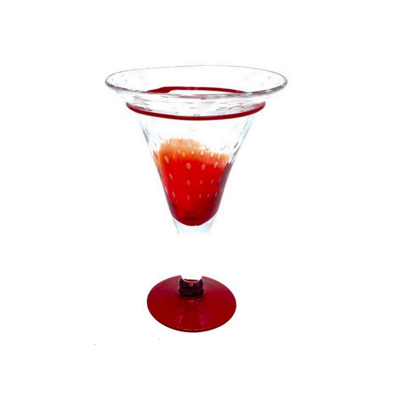 4 Verres Miami Rouge  48cl