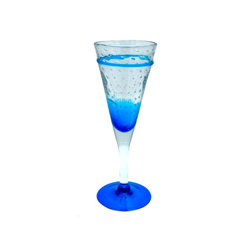 4 Verres Modena Bleu  33cl