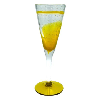 4 Verres Modena Jaune  33cl