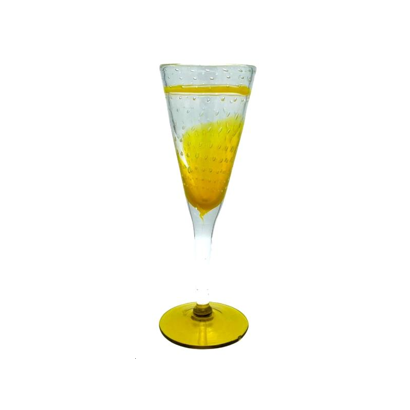 4 Verres Modena Jaune  33cl