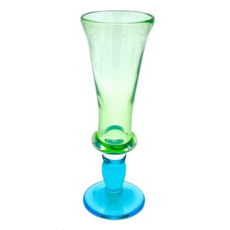 1 Verre tango pisel pied azur 18cl