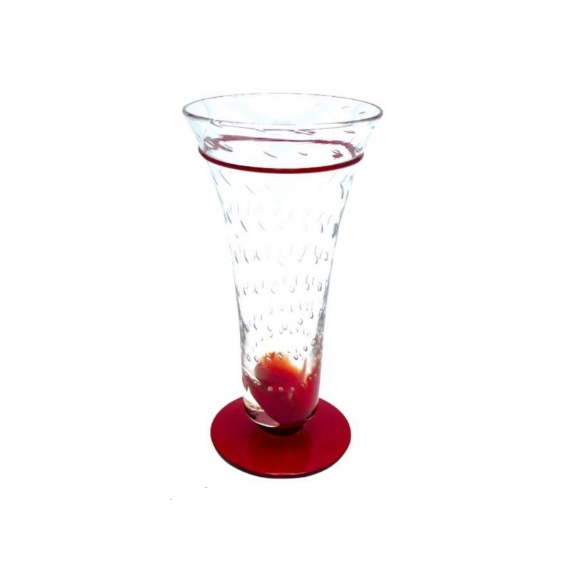 4 Verres Honolulu Rouge 31cl 