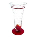 4 Verres Honolulu Rouge 31cl 