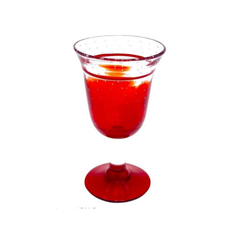 4 Verres Miami 35cl  Orange