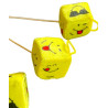 50 pcs Asst peluche et cube smiley