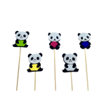 240 pcs PANDA ASSORTIS FEUTRINE 