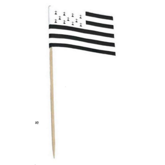 200 pcs Drapeau breton M.M 