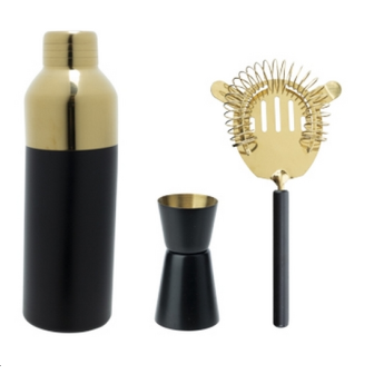 1Set cocktail shaker 550ml +doseur 