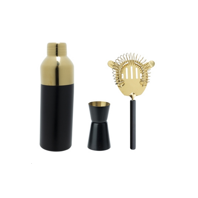 1Set cocktail shaker 550ml +doseur 