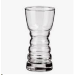 6 Verres barista  H 13.6cm 22cl