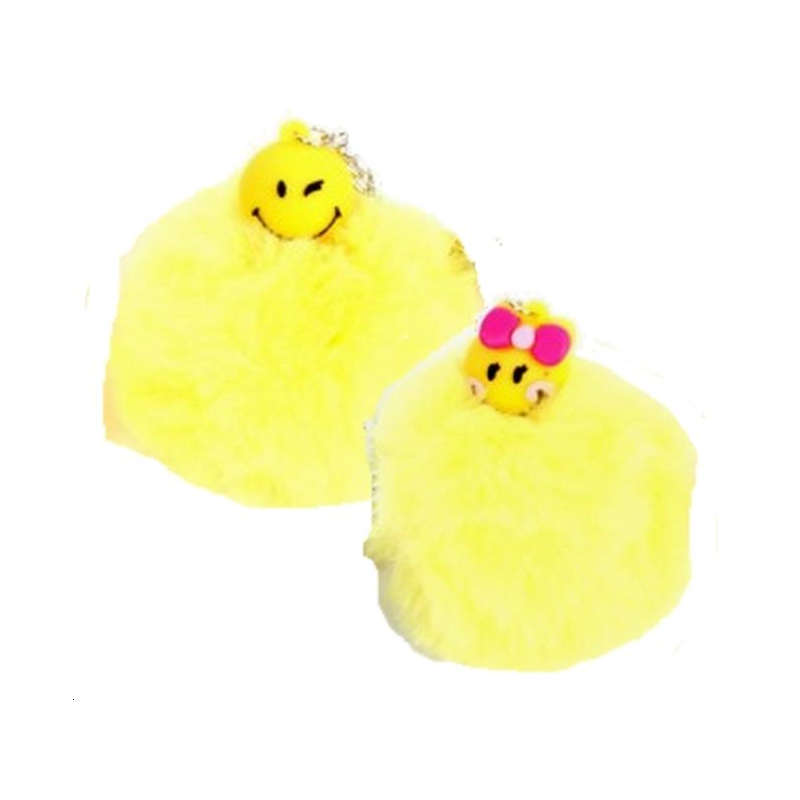 60 pcs PELUCHE SMILEY PORTE CLE