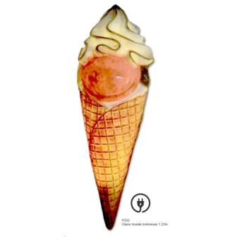 1 Glace Murale Lumineuse