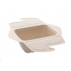 Meal Box Fibre de canne rectangulai