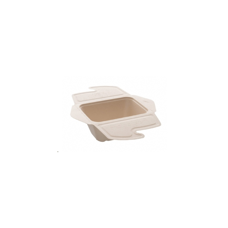 Meal Box Fibre de canne rectangulai