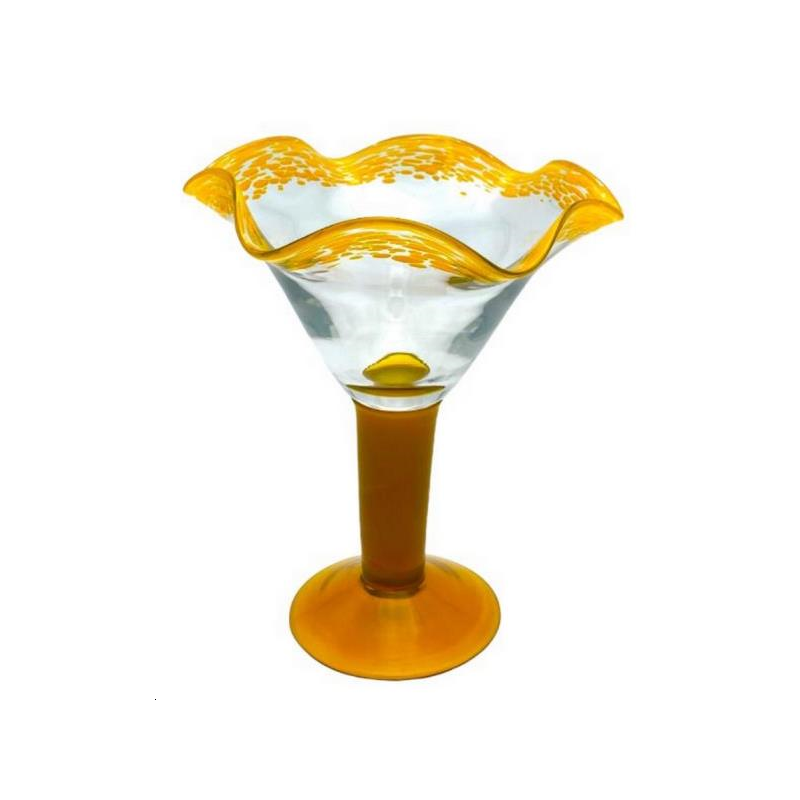 1 VERRE FLORENCE JAUNE