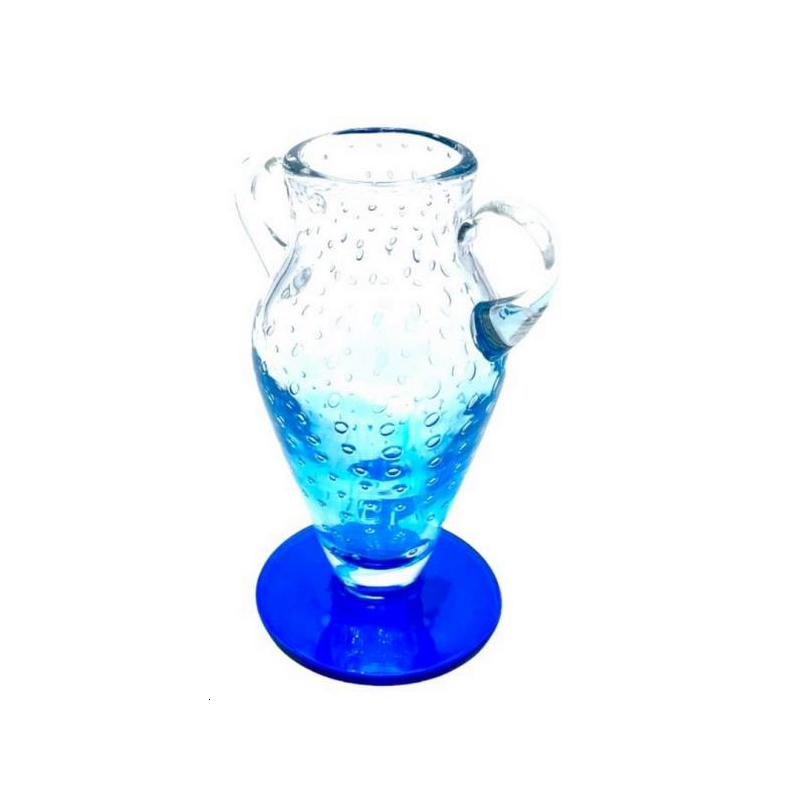  4 Verres Amphore bleu 30 cl