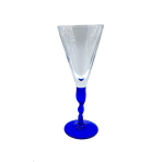 1 VERRE PIED BLEU