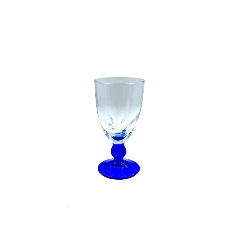 1 VERRE PIED BLEU