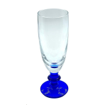 VERRE PIED BLEU