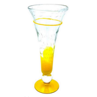 4 Verres ROMA GM jaune 65 cl