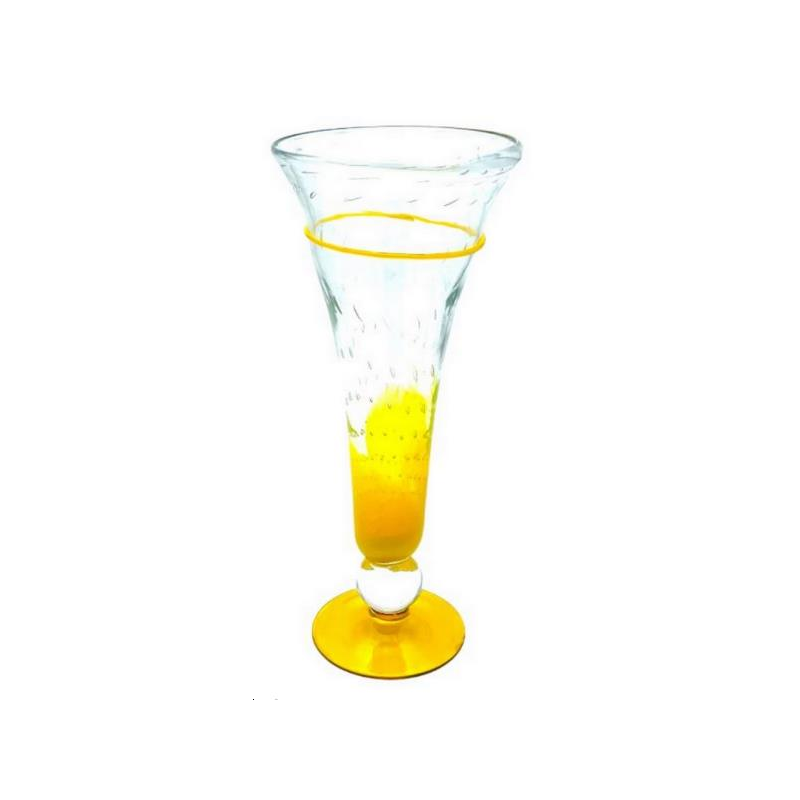 4 Verres ROMA GM jaune 65 cl