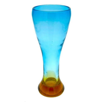 1 Verre reggio bleu ambre 40cl