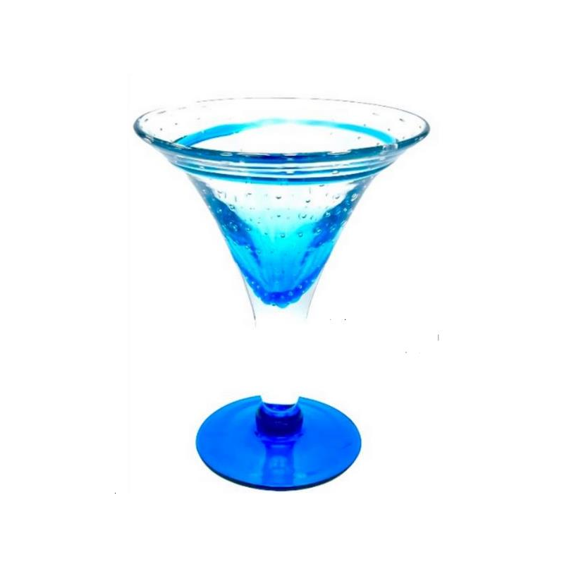 4 Coupes caraïbe bleu 20cl