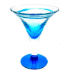 4 Coupes caraïbe bleu 20cl