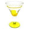 4 Verres Hawai Jaune 36cl 