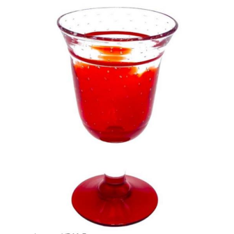 4 Verres Miami 35cl  Orange